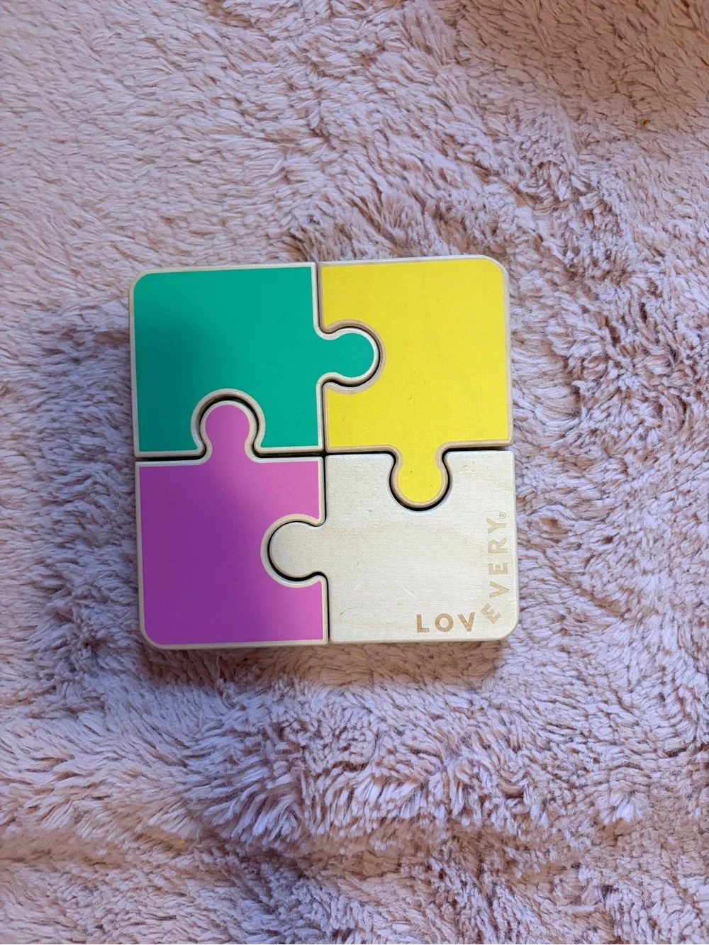 Lovevery 4 Piece Chunky Puzzle